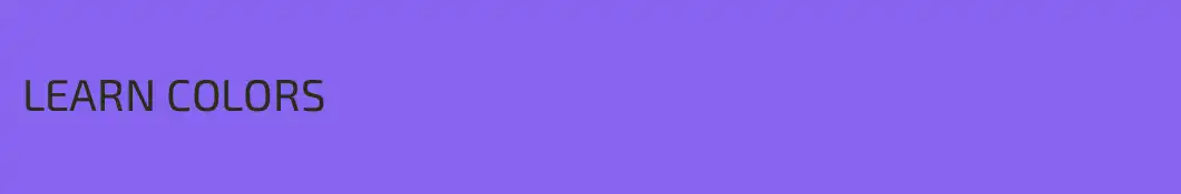 LEARN COLORS